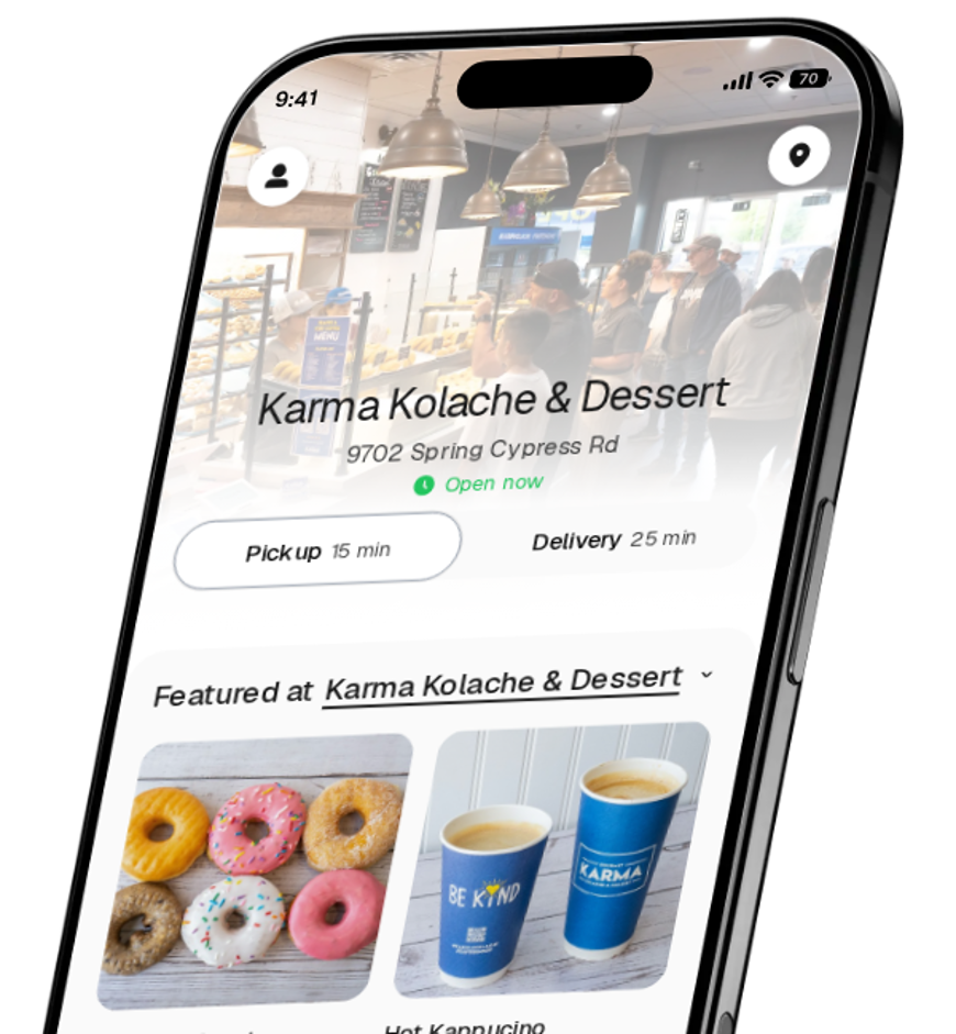 Karma Kolache & Dessert app preview