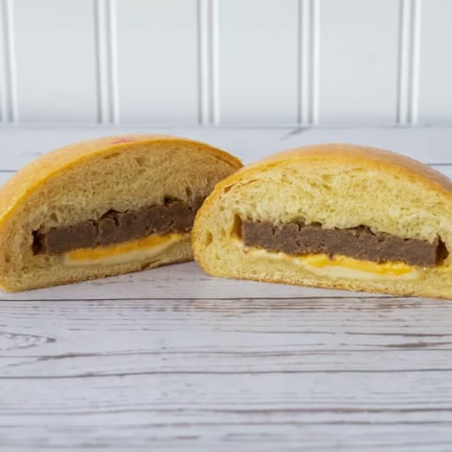 Cheeseburger Kolache.