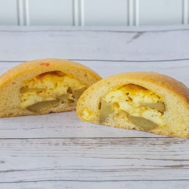 Roasted Potatoes, Egg & Cheese Kolache.