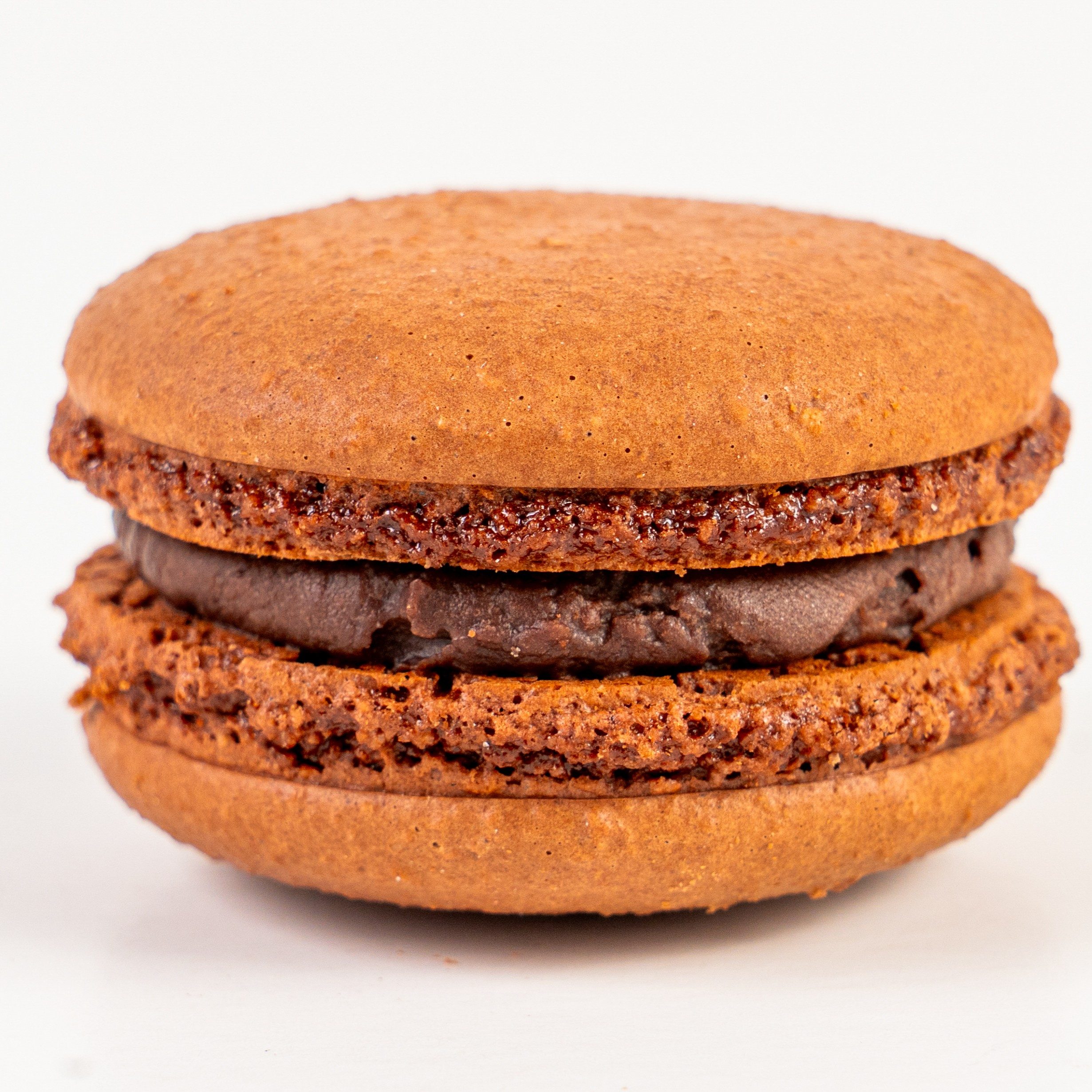 Chocolate Macaron.
