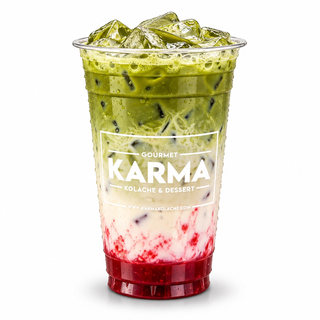 Strawberry Matcha Green Tea.