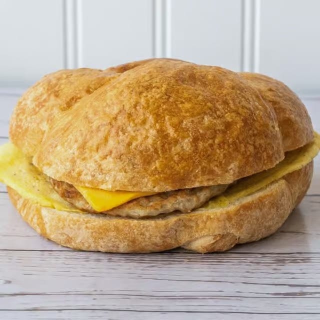 SEC Croissant Sandwich.