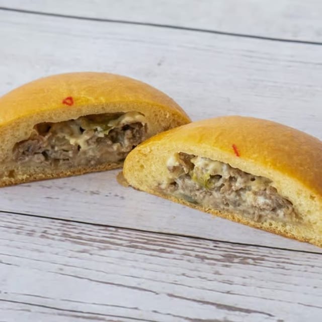 Philly Cheesesteak Kolache.