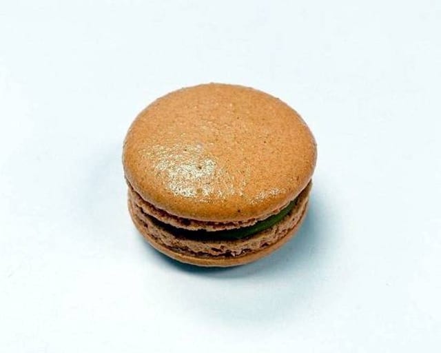 Sea Salt Caramel Macaron.