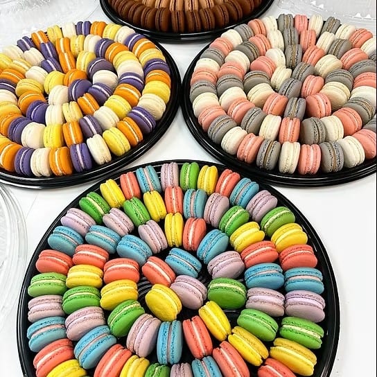 Macaron Party Tray.